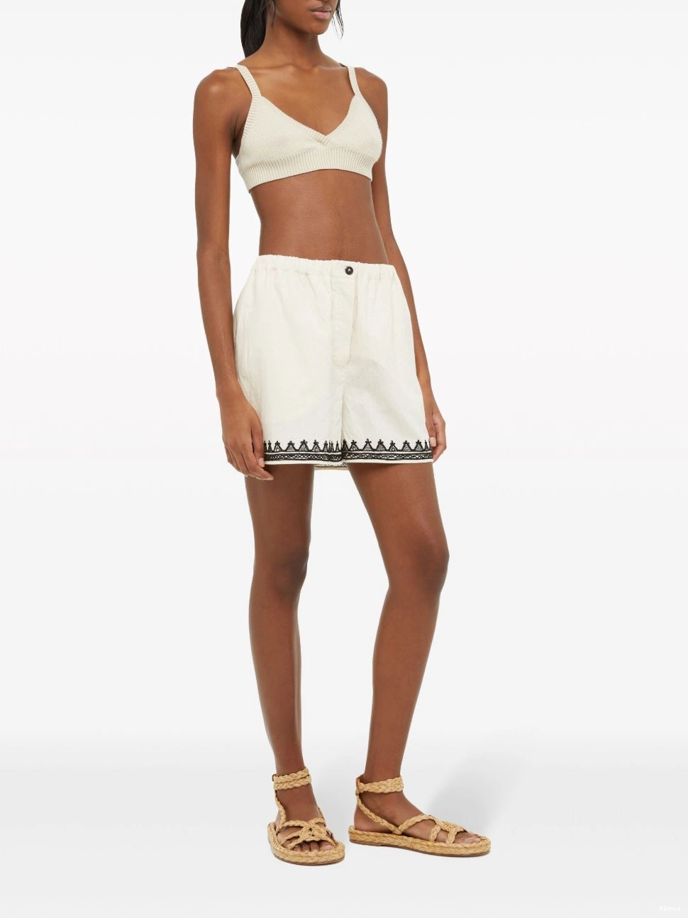 Affordable Akasha Women Alanui shorts cotton-blend 0728